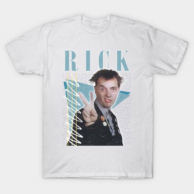 Rick // The Young Ones \\ 80s Retro Fan Artwork Design T-Shirt by DankFutura